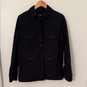 Filson Dark Navy Wool Jacket